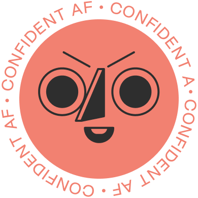 confident face