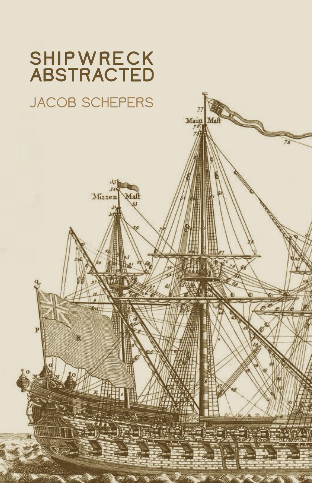 Book cover of Shipwreck Abstracted by Jacob Schepers