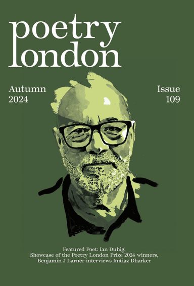 Poetry London latest issue