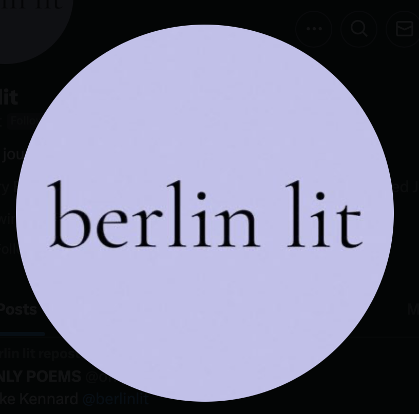 Cover of Berlin Lit