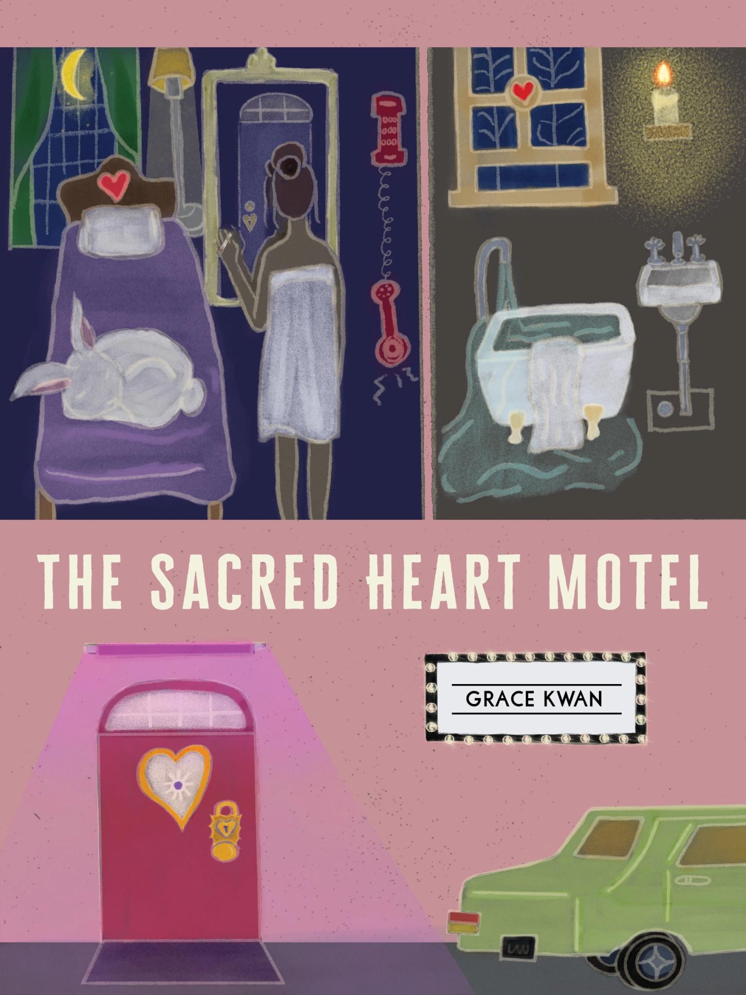 Book cover of The Sacred Heart Motel by gracekwan