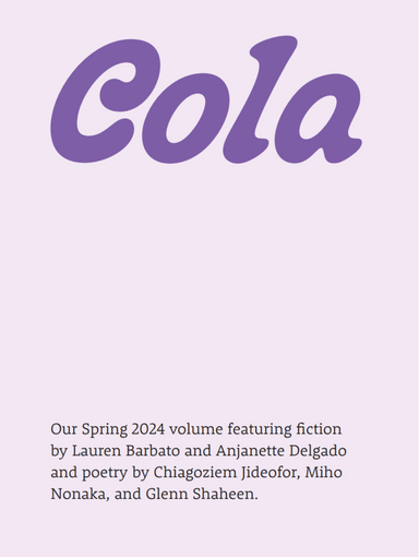 Cola Literary Review latest issue