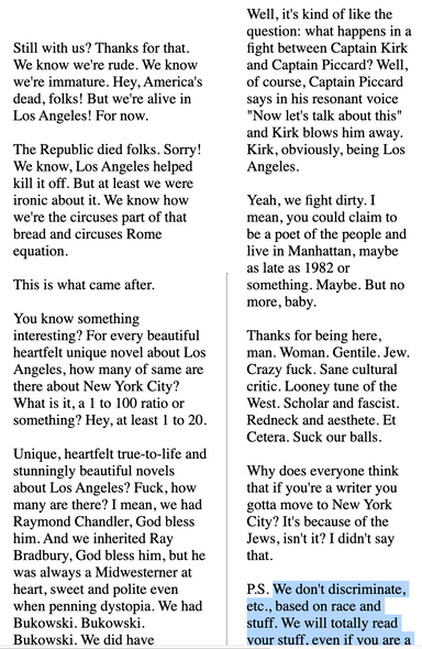 The Los Angeles Review of Los Angeles latest issue