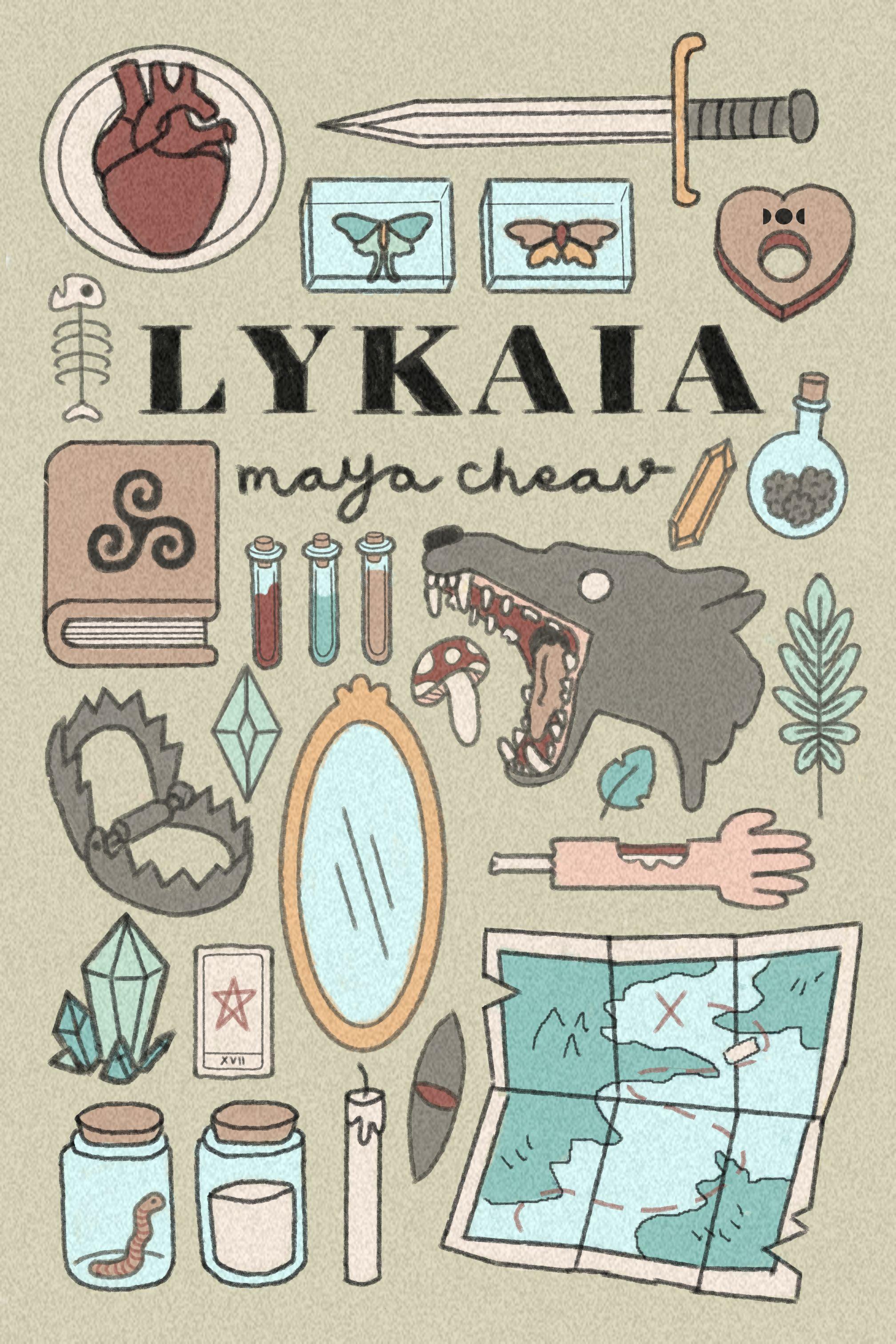 Book cover of Lykaia  by Maya Cheav