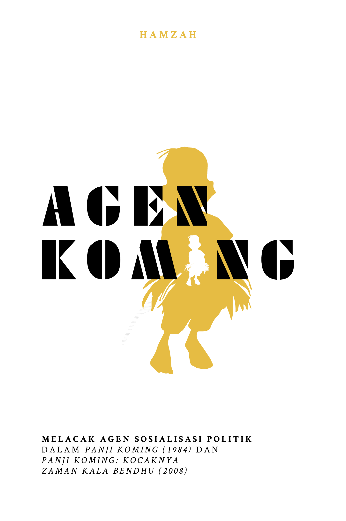 Book cover of Agen Koming by Za