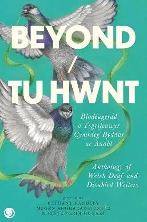 Book cover of Beyond/Tu Hwnt: Anthology of Welsh D/deaf and Disabled Writers by Caitlin Tina Jones