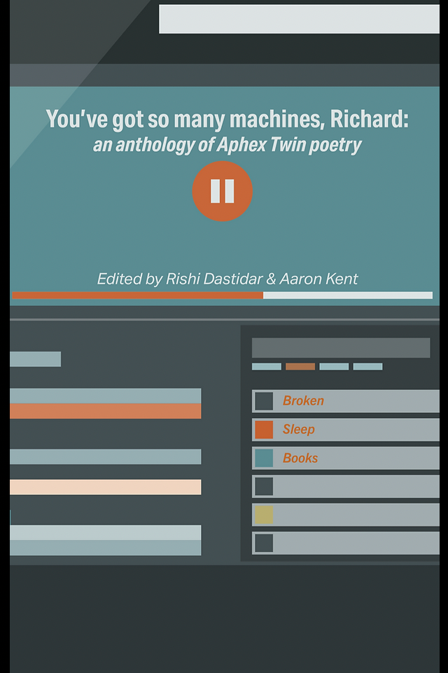 Book cover of You've got so many machines, Richard! - Aphex Twin poetry by Sophie Taylor