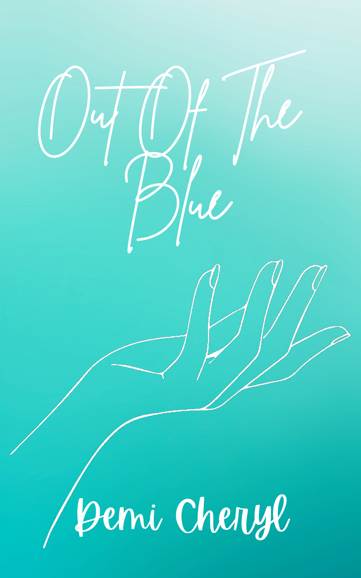 Book cover of Out of the Blue by Demi Cheryl