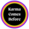Logo of Karma Comes Before literary magazine