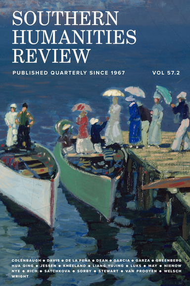 Southern Humanities Review latest issue