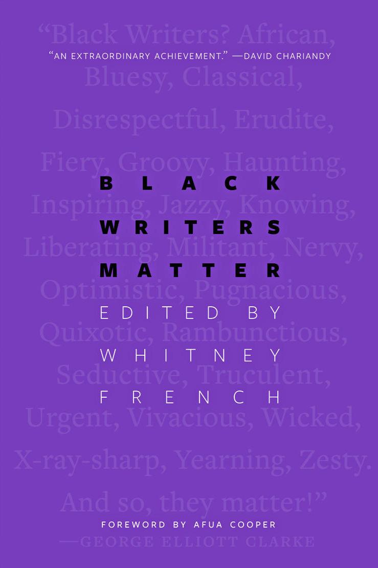 Book cover of Black Writers Matter by Whitney French