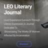 LEO Literary Journal logo