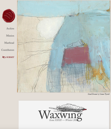 Waxwing Literary Journal latest issue