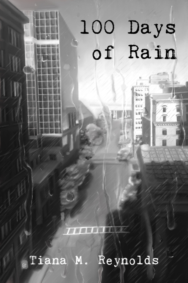 Book cover of 100 Days of Rain by tianamreynolds