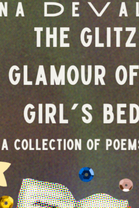 Book cover of The Glitz and Glamour of a Sad GIrl's Bedroom by Kenna DeValor 