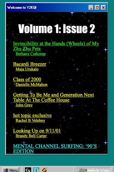 Y2K Quarterly latest issue