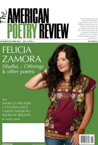 The American Poetry Review latest issue