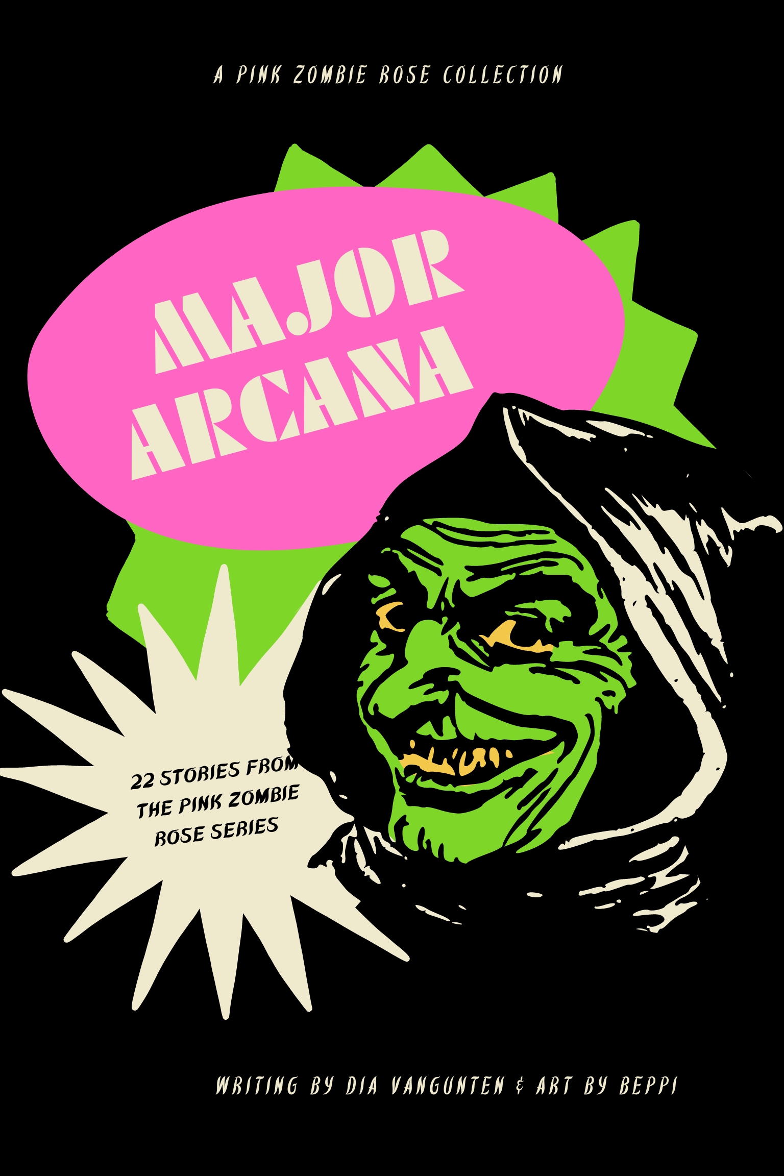 Book cover of Major Arcana  by Dia VanGunten 