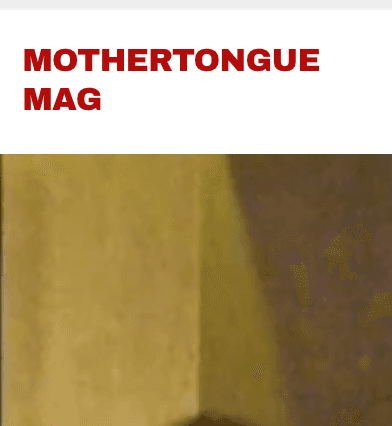 mothertongue magazine latest issue